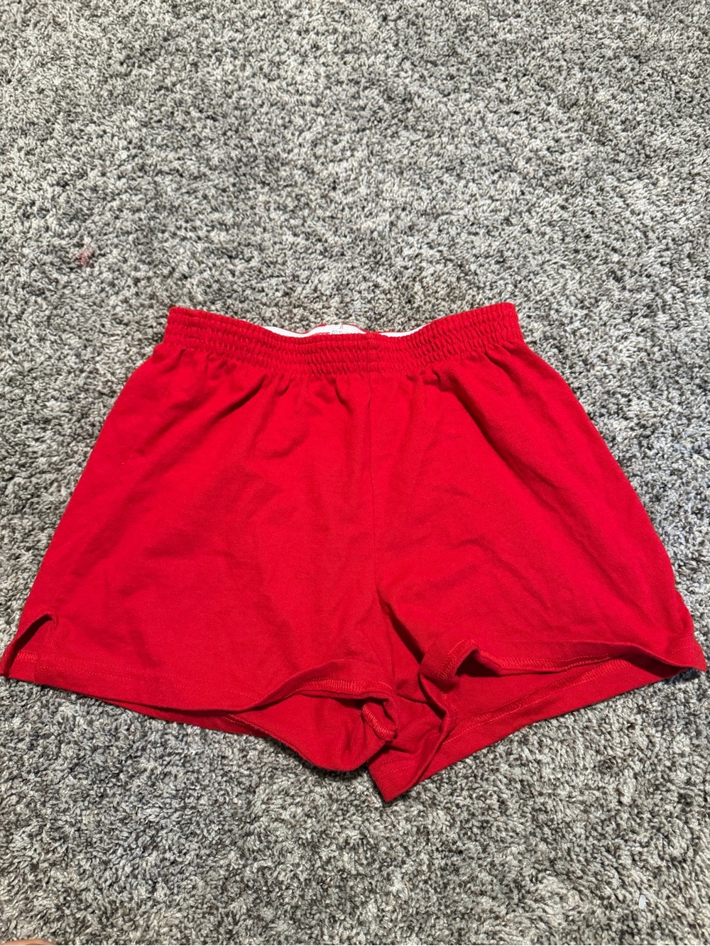 Soffe Bright Red Women's Athletic Shorts